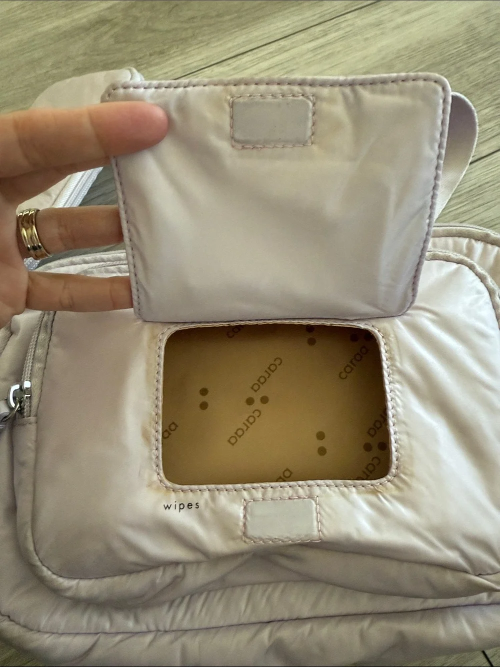 Caraa Baby Changing Sling Bag Light Purple